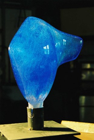 Poisson I en cristal de Lucien WERCOLLIER 1994