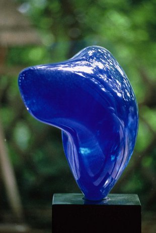 Poisson II en cristal de Lucien WERCOLLIER 1996
