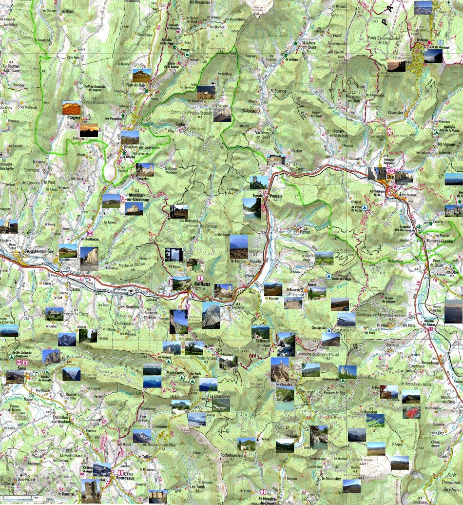 sites remarquables environs saillans drome
