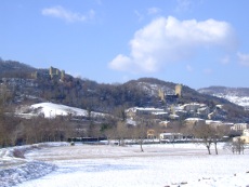 drome bourdeaux vialle village medieval forteresses episcopale comtes valentinois