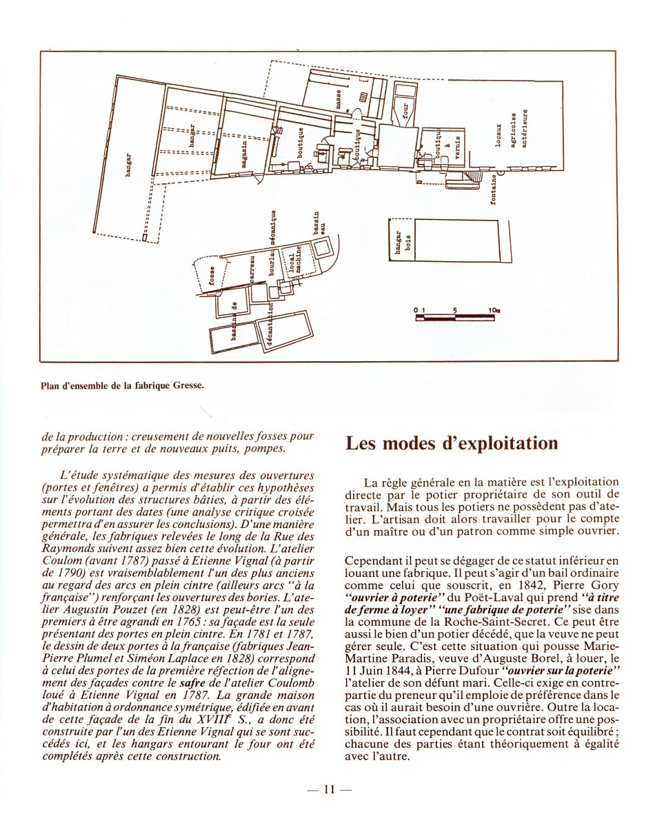 Plan d'ensemble de la Fabrique GRESSE