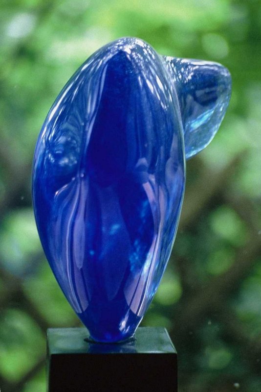 Poisson II en cristal de Lucien WERCOLLIER 1996