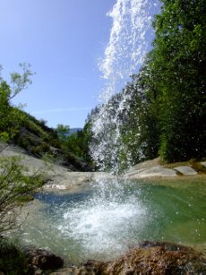 drome pontaix sentier cascades aiguebelle